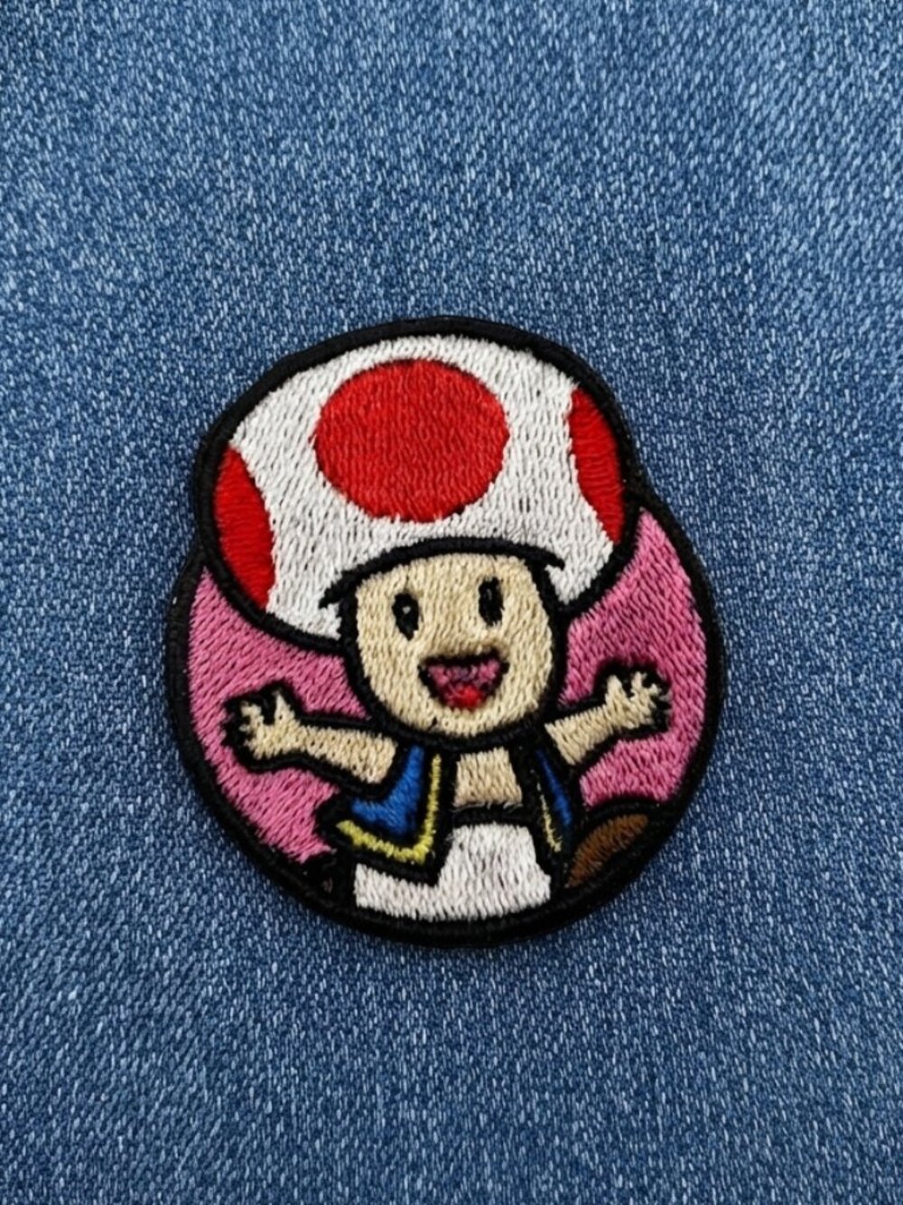 ✨4/$15✨Toad Nintendo Embroidered Patch